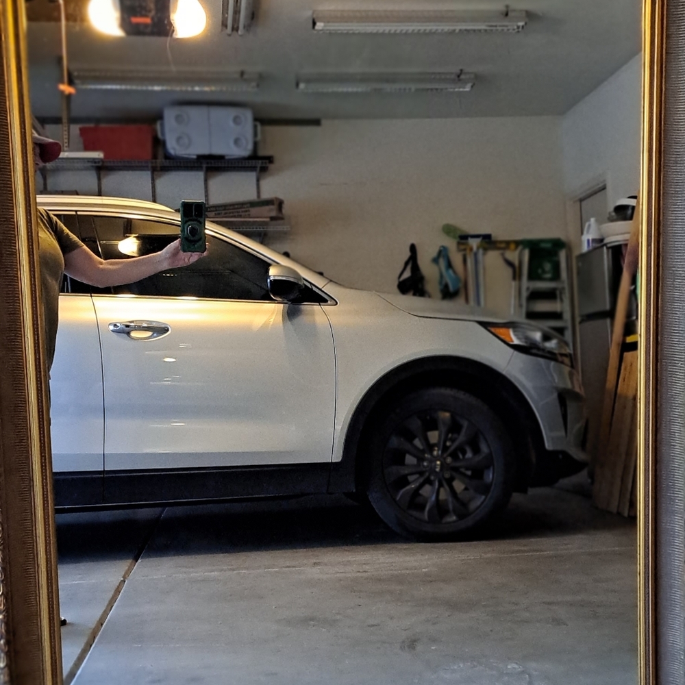 Big mirror that hang sideways PICK  UP ONLY